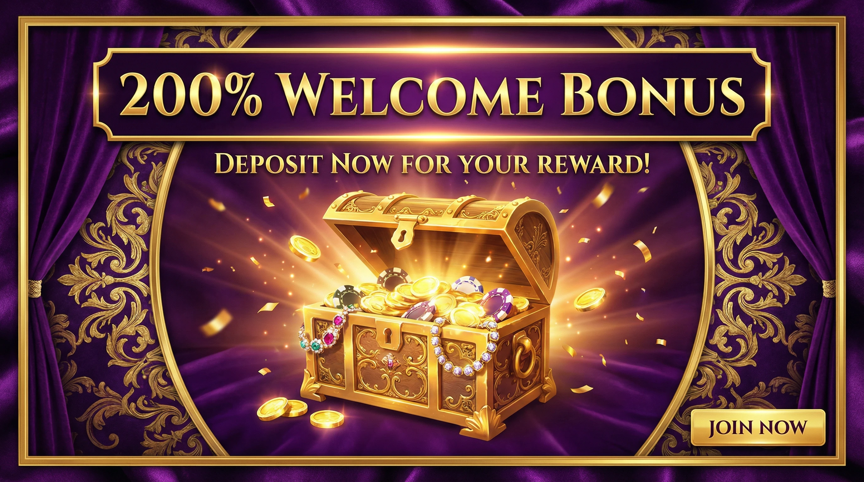 Bono de bienvenida 200% para nuevos jugadores